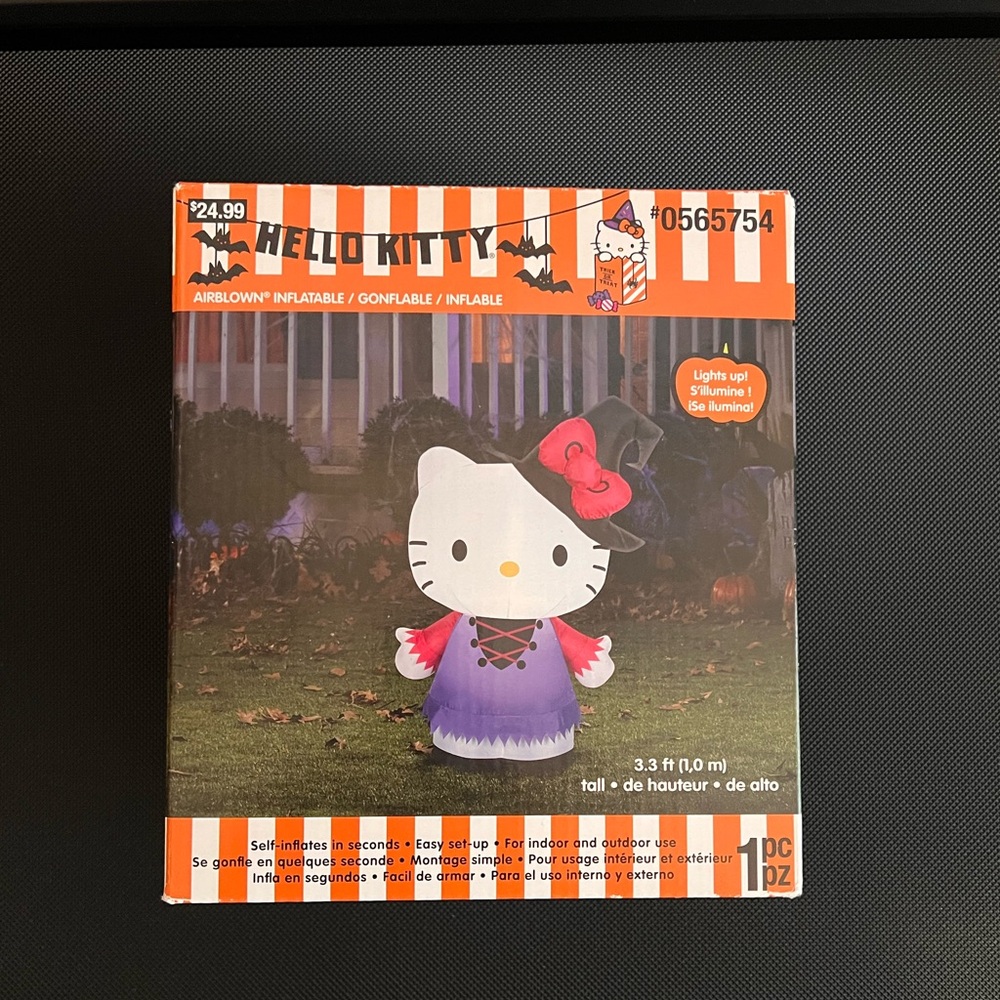 Hello Kitty Halloween Inflatable